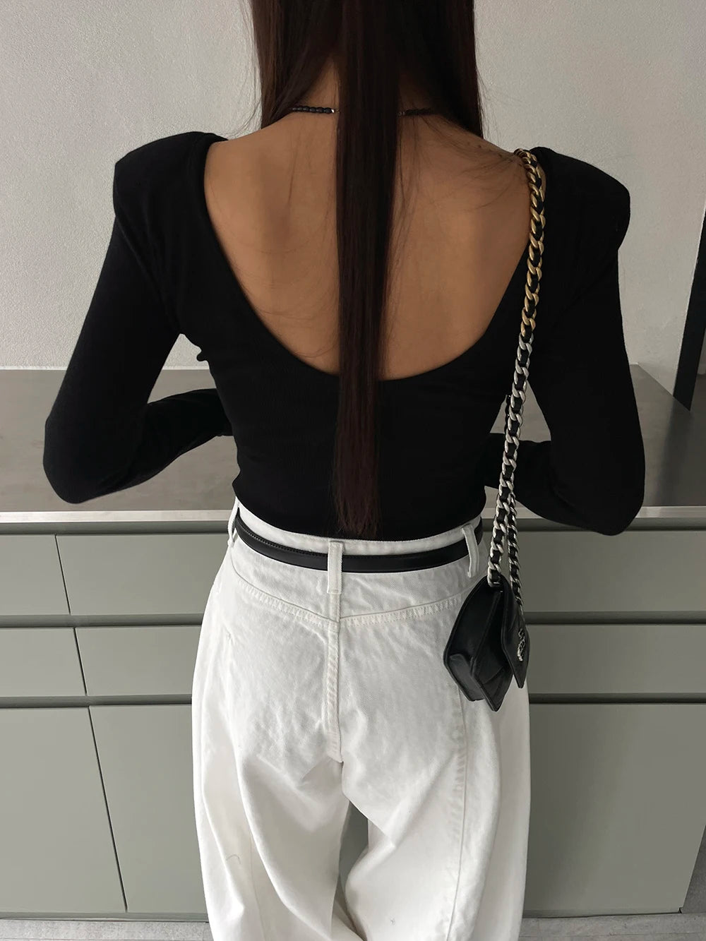 Jeans Spring Summer Long Wide Leg Pant Women High Waist Fashion Casual Korean Style Ladies Trousers Loose Pleated Woman Pants