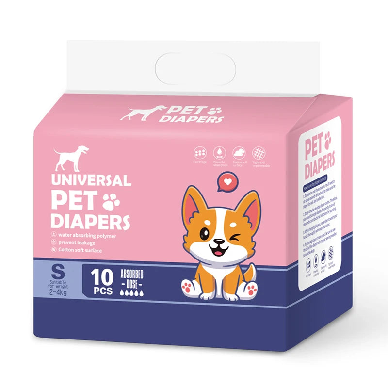 pawstrip 3PH20993 Einweg-Hundewindel - atmungsaktiv 10/12