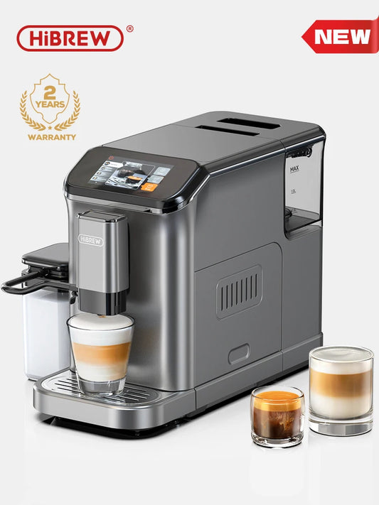 HiBREW Vollautomat 2025: H16 Touch-Display Cappuccino - Premium Barista Collection