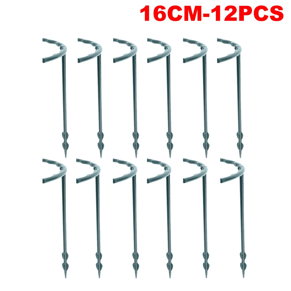 Plastic Plant Support Pile Frame Greenhouse Arrangement Semicircle Fixed Rod Indoor Flower Plant Vine Climbing Bracket