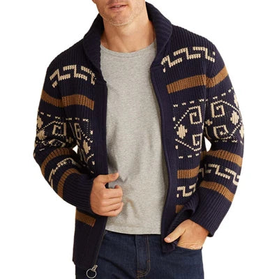 Zhejiang Premium Kaschmir Strickcardigan - Wärmekomfort Kapazität Hoch, Leistung Warm, Größe XL
