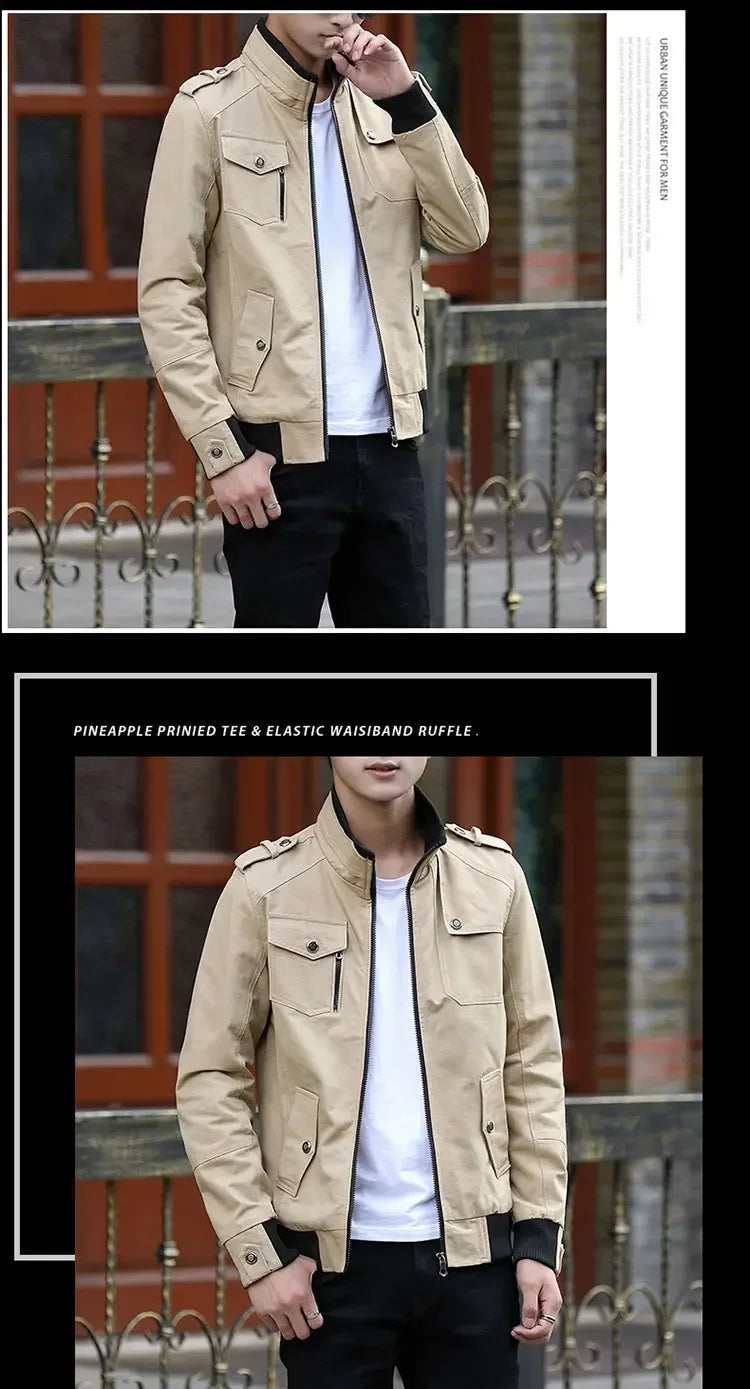 UrbanFit U1 Bomberjacke Herren winddicht - Futter, Gr. L