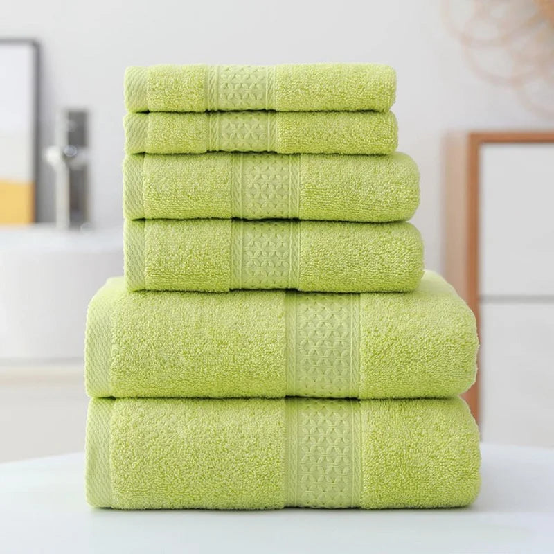 LuxeHome Cotton Luxusset Weichheit - 90x150 50x90 30x30