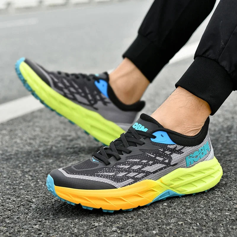 Sneakers Men Running Shoes Casual Marathon Breathable Lightweight Comfortable Outdoors Athletic Nonskid Walking Shoes for Men
