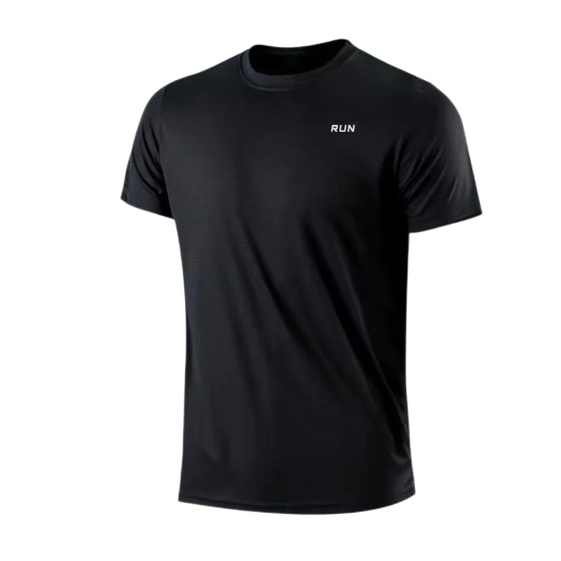 Sport-Shirt 2025: GENDAWAY Men's Quick Dry Short Sleeve Gym Running - Moisture Wicking Round Neck T-Shirt Training Exercise Sport Tops Lightweight Collection
