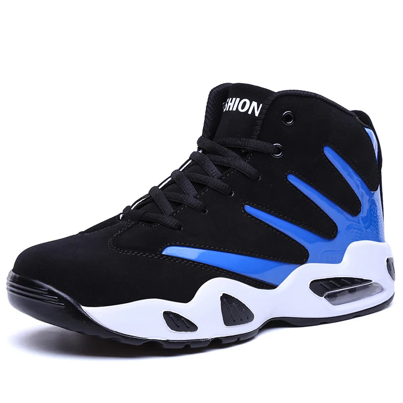 Shoes Men Sneakers Brand High Top Man Basketball Shoes Man Retro Breathable Leather Sports Shoes Male Trainers Zapatos Hombre