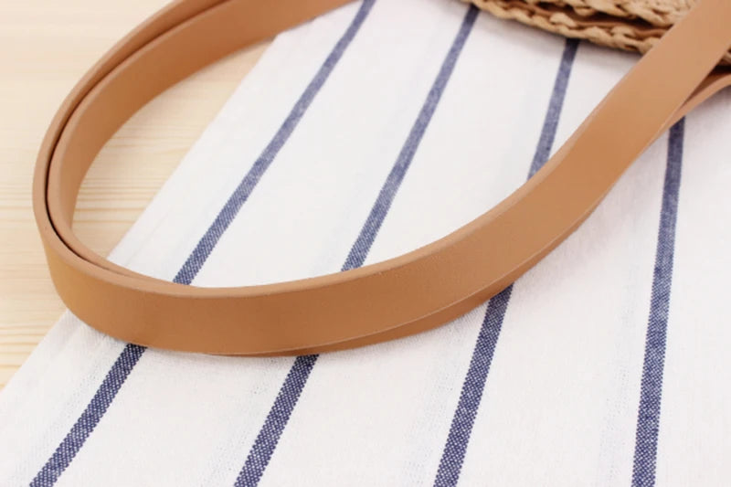 Geantă de plajă rotundă din paie, vintage, lucrată manual, țesută, din rafie, cerc, genți din ratan, boemă, genți casual de vară pentru vacanță