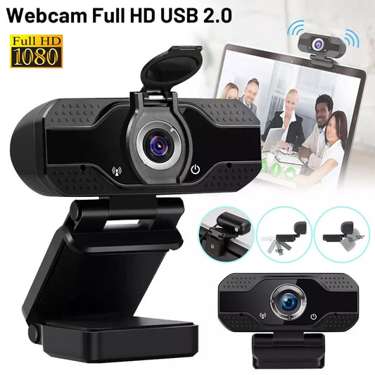 Max 1080P HD Webcam Manueller Fokus - 1080p, USB, kompakt