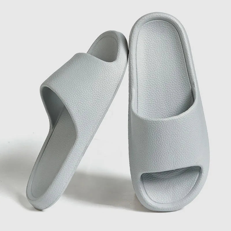 Frauen Dick Plattform Cloud Hausschuhe Sommer Strand Eva Weich Sohle Slide Sandalen Freizeit Männer Damen Innen Badezimmer Anti-Rutsch Schuhe