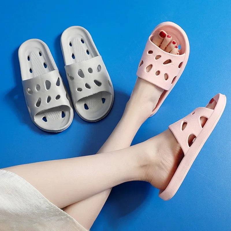 Frauen Dick Plattform Cloud Hausschuhe Sommer Strand Eva Weich Sohle Slide Sandalen Freizeit Männer Damen Innen Badezimmer Anti-Rutsch Schuhe
