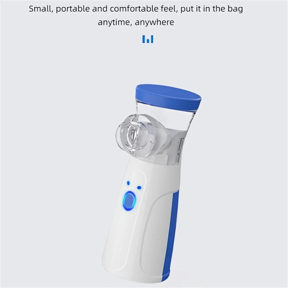 Neu Für Xiaomi USB Medizinisch Stumm Mesh Vernebler Handheld Asthma Inhalator Zerstäuber Kinder Erwachsene Gesundheitspflege Mini Tragbar Luftbefeuchter