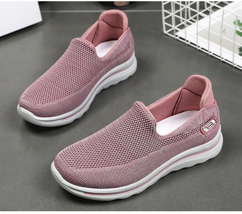 Atmungsaktive Frauen Sneakers 2025 - Leichtgewicht Weiblich Tennis Schuhe - Rutschfest Männer Sneakers Outdoor Weich Vulkanisiert Schuhe Casual Sommer