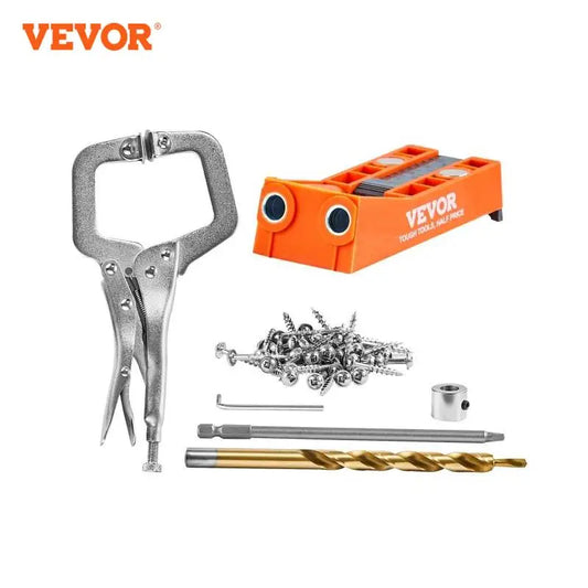 VEVOR 56 Pcs Pocket Hole Jig Mini Jig System
