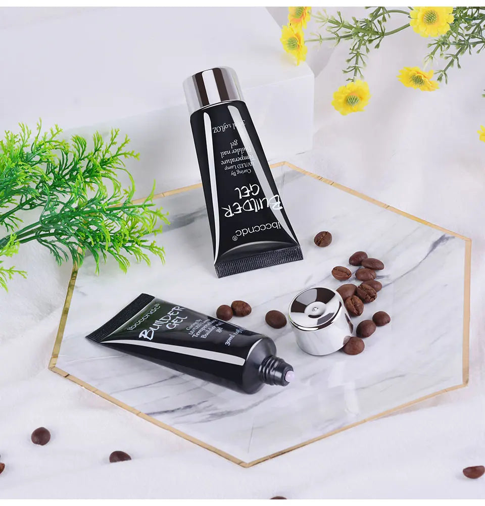 Gel semipermanent pentru unghii, gel de unghii Polygels, lampă UV LED, material pentru extensii de unghii, lampă acrilică, temperatură