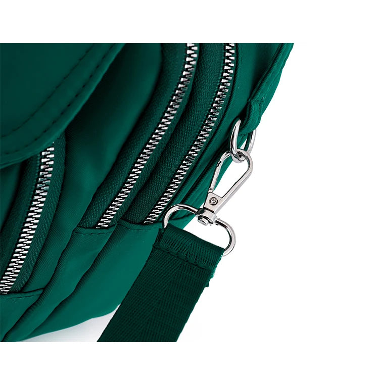 Women's crossbody bag with adjustable shoulder strap, zipper closure, lightweight and fashionable, suitable for daily use, casua