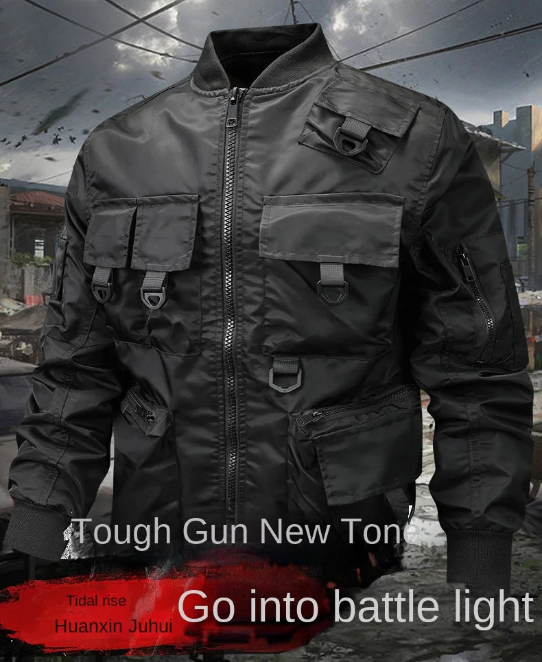 Alpha Ranger Baseballjacke Winddicht - 3 Taschen, M