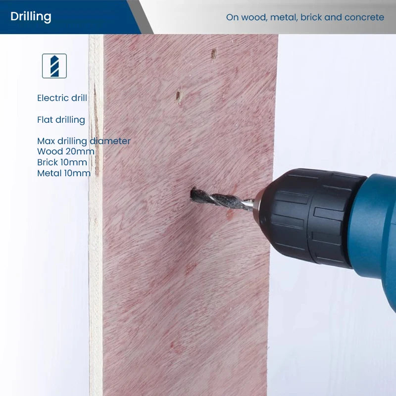 Bosch GBM 400 Bohrmaschine 400W - Elektrische Schlagbohrmaschine für Holz & Metall