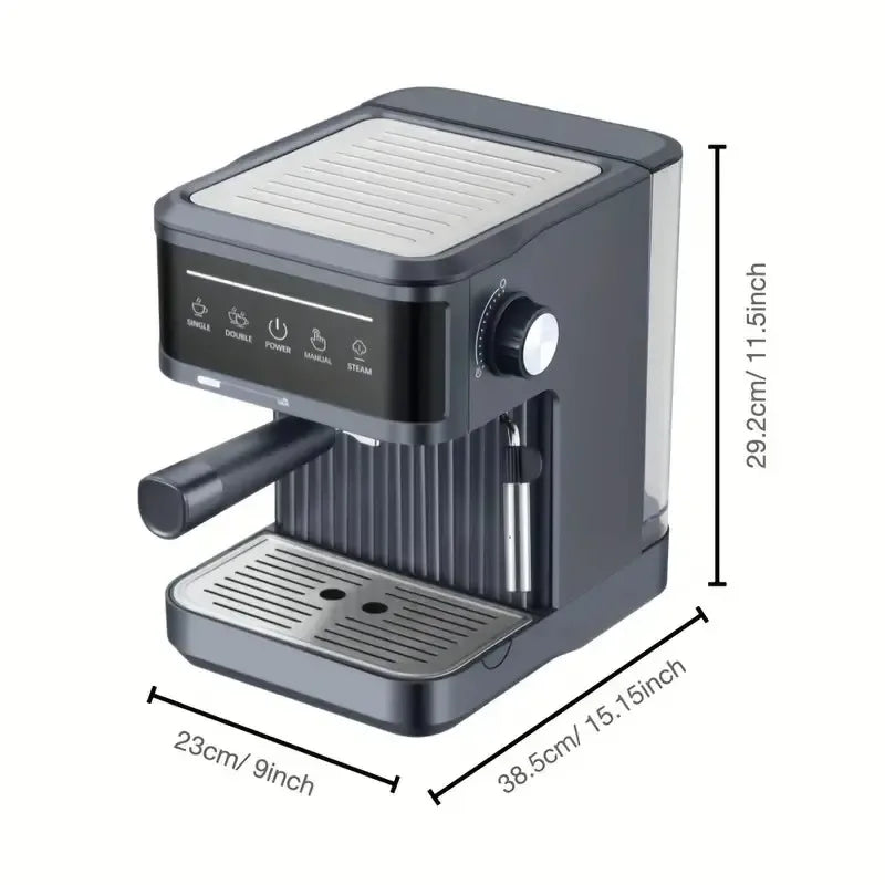 Elektrisch Italienisch Kaffeemaschine 20 Bar Professional Espresso Kaffee Maker Automatisch Semi Automatisch Espresso Cappuccino Heißes Wasser