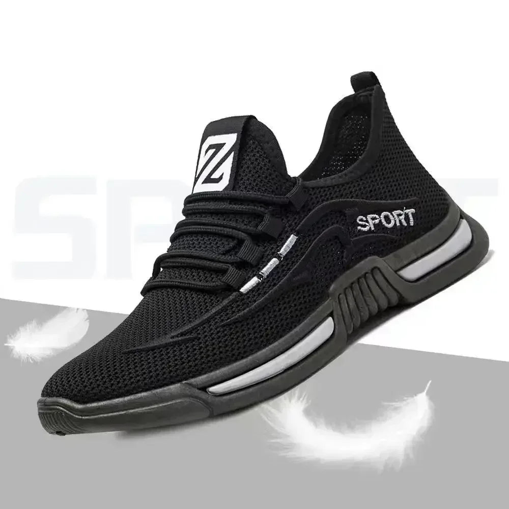 Male Sneakers Simple Men's Casual Shoes Spring Outdoor Non-slip Mens Shoes Zapatos Para Hombres Breathable Man Running Shoes - Golden Bridge Store