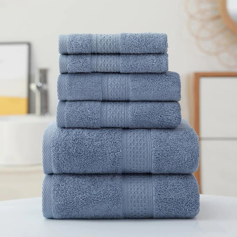 LuxeHome Cotton Luxusset Weichheit - 90x150 50x90 30x30