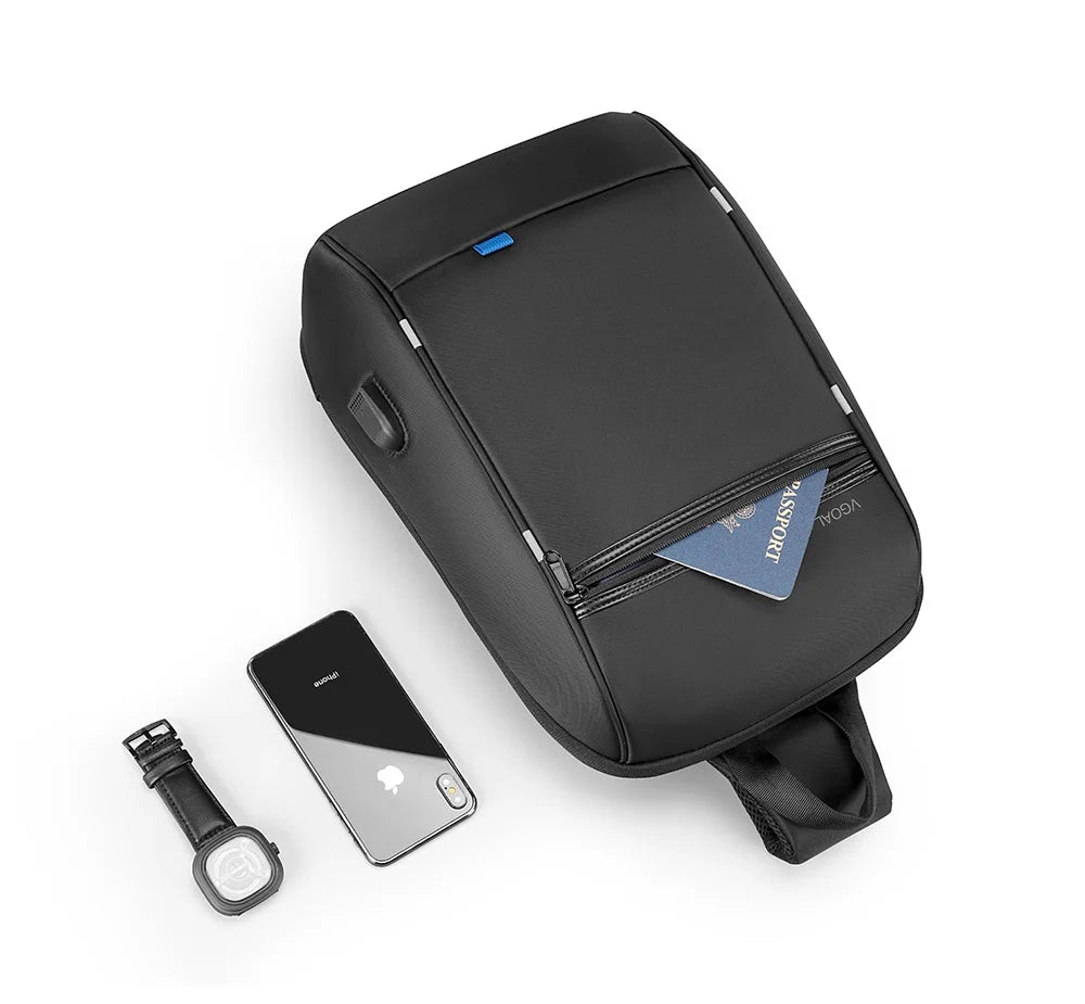 Laptop-Tasche 2025 - 13.3-14 Zoll Crossbody Messenger Rucksack Schule Studium