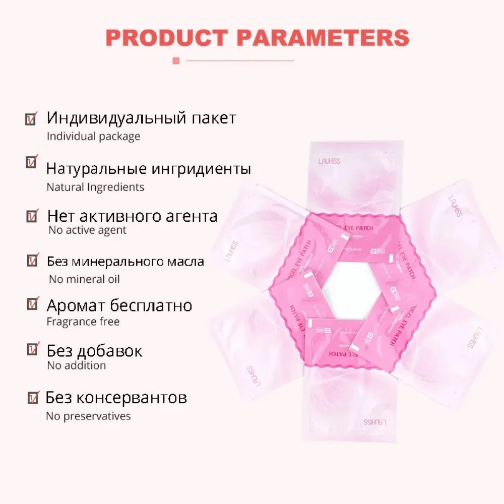 LashPro Pads Wimpern Patches - 50 200 500 Stück Papier