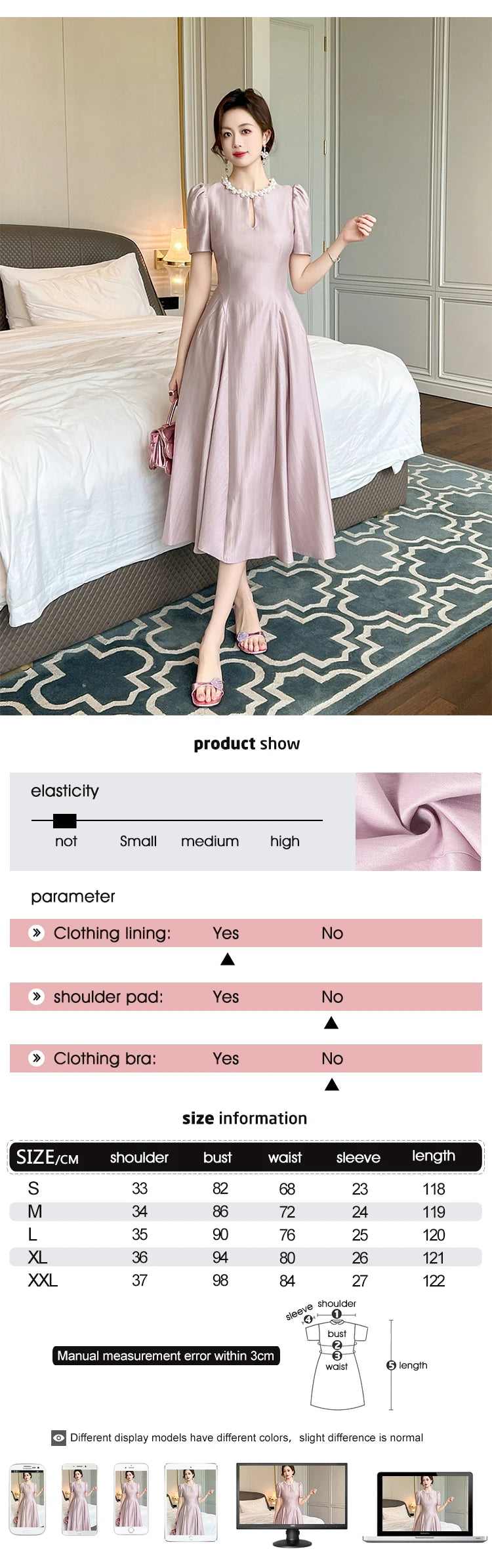Elegant Host Evening Dress Women's French Vintage Sweet Pearl Hollow Folds Swing A-LINE Long Robe Party Catwalk Prom Vestidos