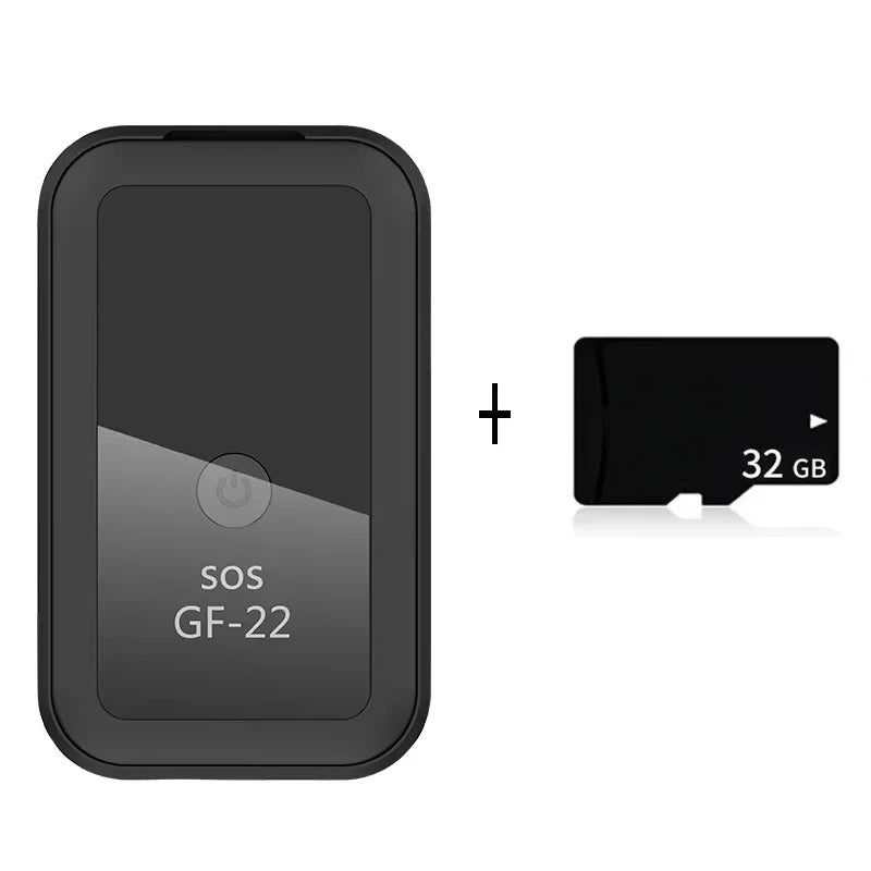 GPS-Tracker 2025: GF-22 Car Tracker Device Strong Magnetic - Automatic Alarm Motorcycle Car Mini GPS Trackers Voice Control Anti-Lost Device Locator Collection