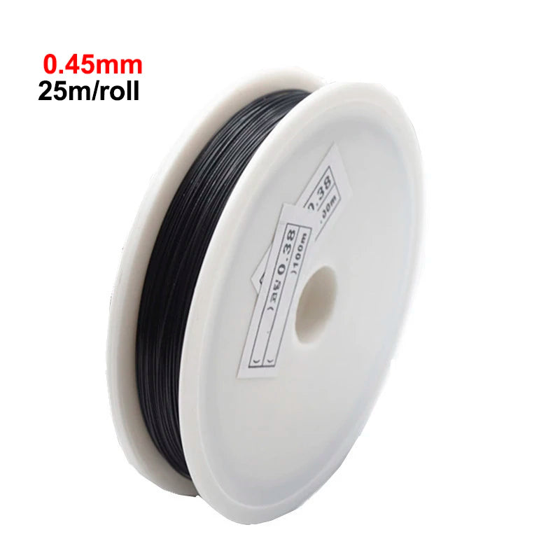 Moonrise Tiger Schwanz Beschichtet - 25m 0.3-0.6mm Rostfrei