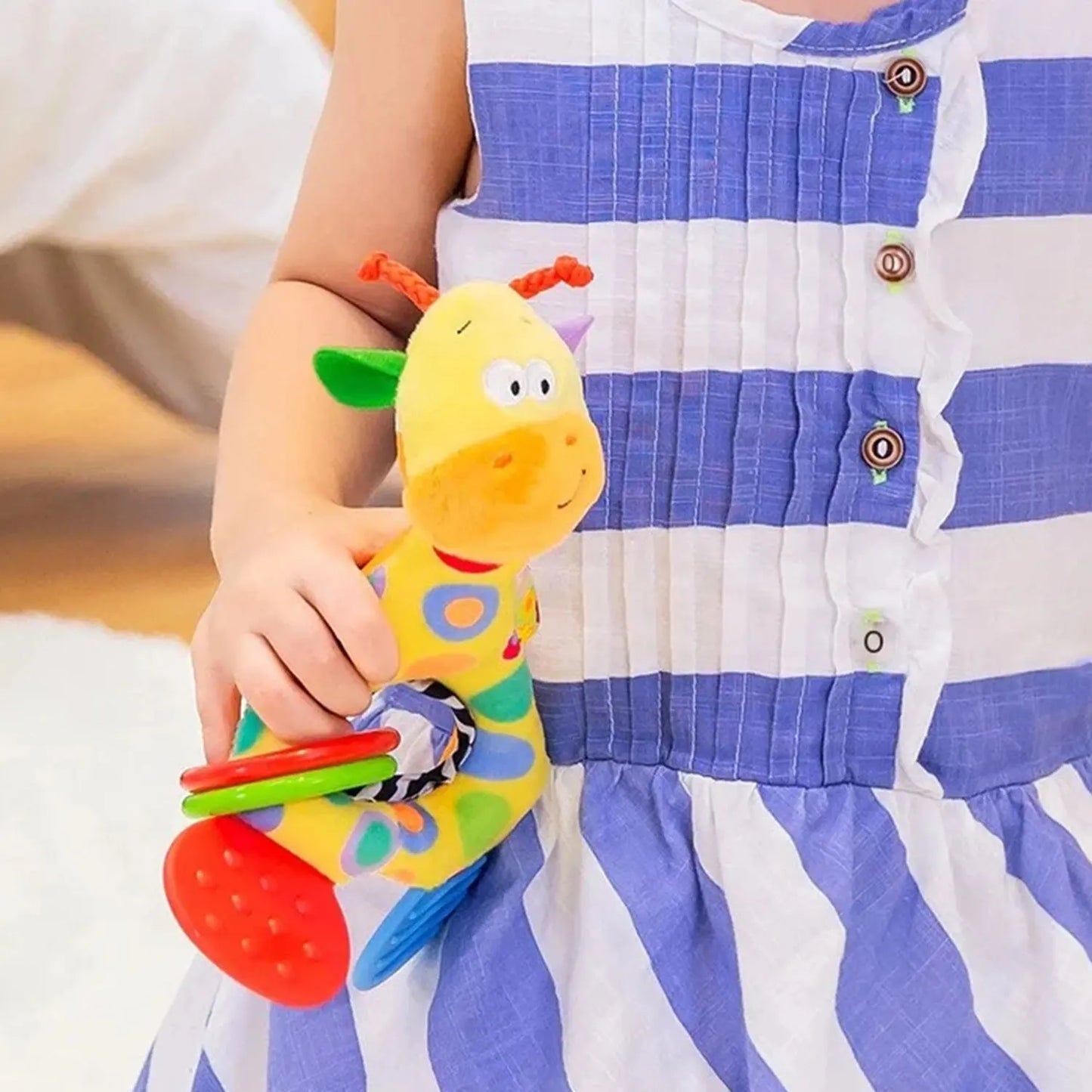 6Types Giraffe Musikspielzeug - Beißring 20cm Plüsch