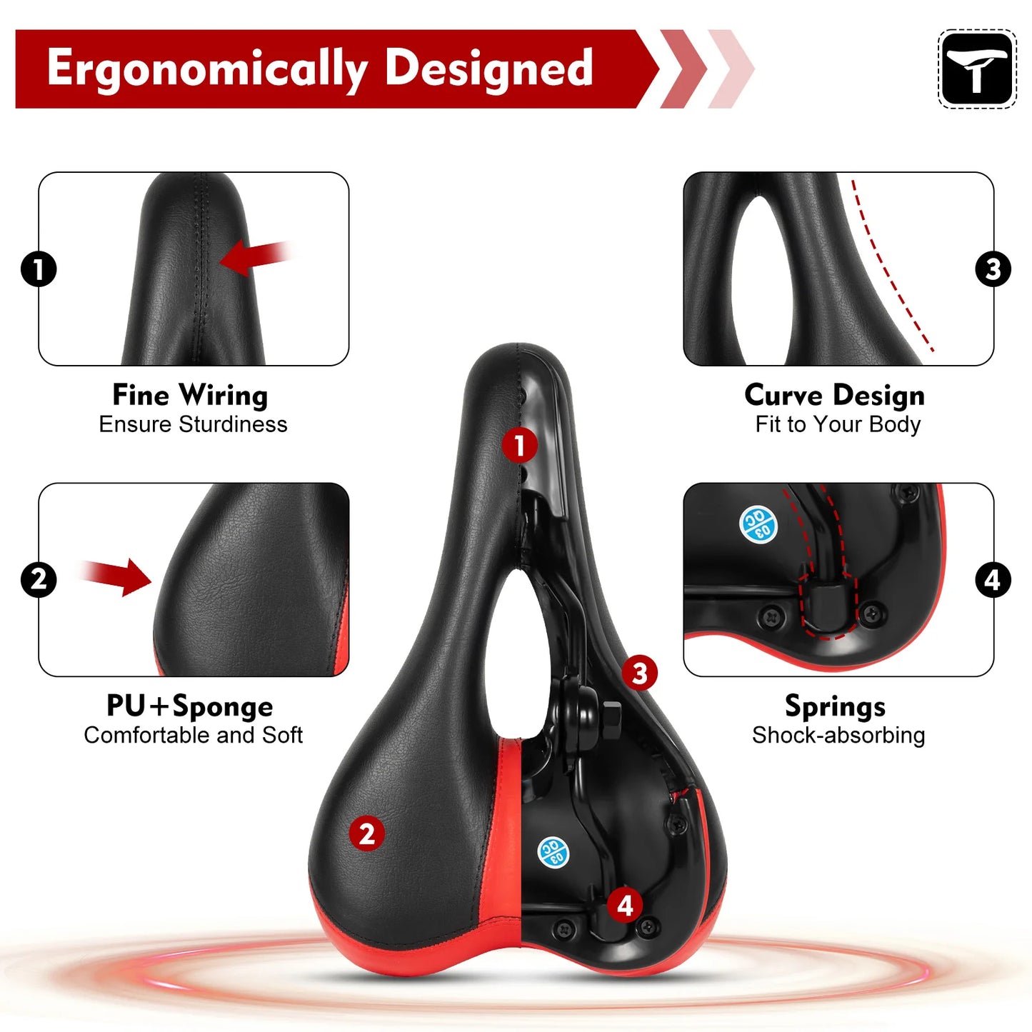 For Xiaomi M365 and Xiaomi M365 Pro Electric Scooter Comfort Seat Saddle Adjustable Scooter Seat