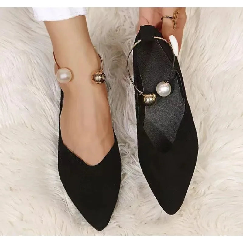 Frauen Flats Neue Schuhe Klassische Einfache Farbe Runde Zehen Frauen Loafer Herbst Casual Einfache Farbe Sehr Flache Mund Schuhe Für Frauen