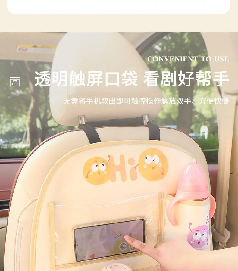 Car Seat Back Storage Bag Hanging Bag Multifunctional Storage Box Car Seat Back Storage Bag Car Interior Decoration Supplies