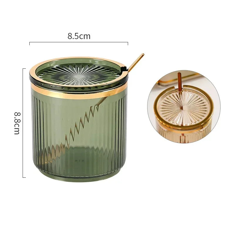 Dozownik do przypraw Choice z przezroczystego akrylu – tacka 200 ml, 4 sztuki