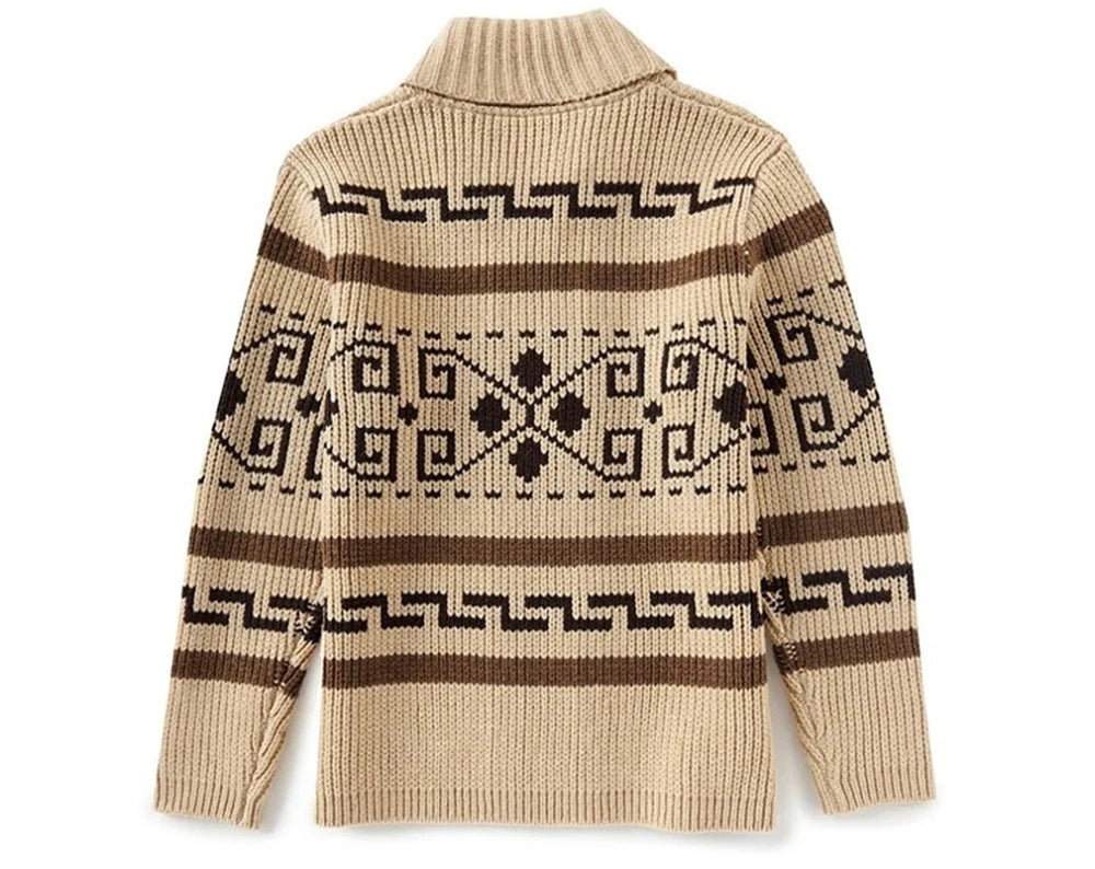 Zhejiang Premium Kaschmir Strickcardigan - Wärmekomfort Kapazität Hoch, Leistung Warm, Größe XL