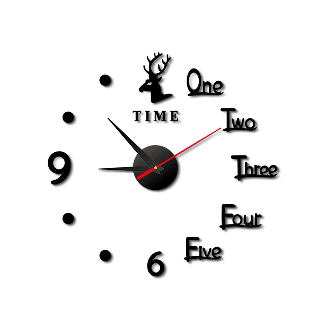 Luminous Wall Clock Large Watch Horloge Murale 3d Diy Acrylic Mirror Stickers Quartz Duvar Saat Klock Modern Mute Alarm Clock