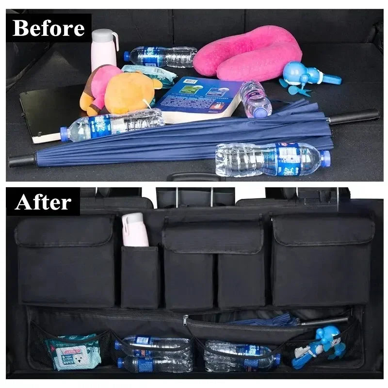 Auto-Organizer 2025: Multi-Pocket Car-Trunk - Seat Back Storage Collection