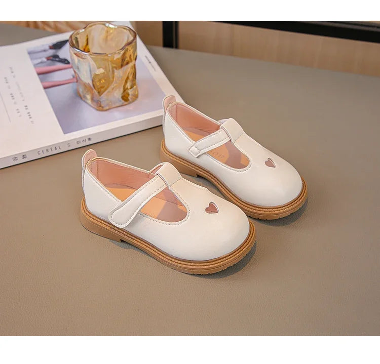 Lina Prinzessin Lederschuhe T-Riemen - Größe 20-27 Weich