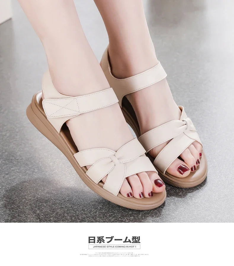 Summer Women Shoes Sandals Open Toe Walking Shoes Soft Ladies Shoes Wedge Women Shoe Party Sandal Women Female Footwear
