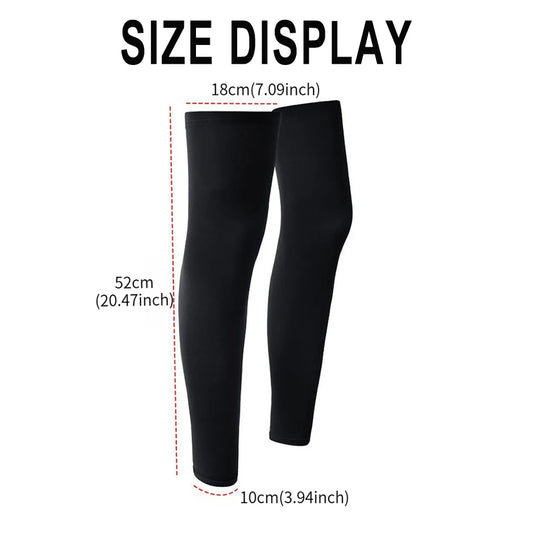 Bein-Ärmel 2025: GTUBIKE Ice-Silk UV-Protection - Cycling Compression Collection