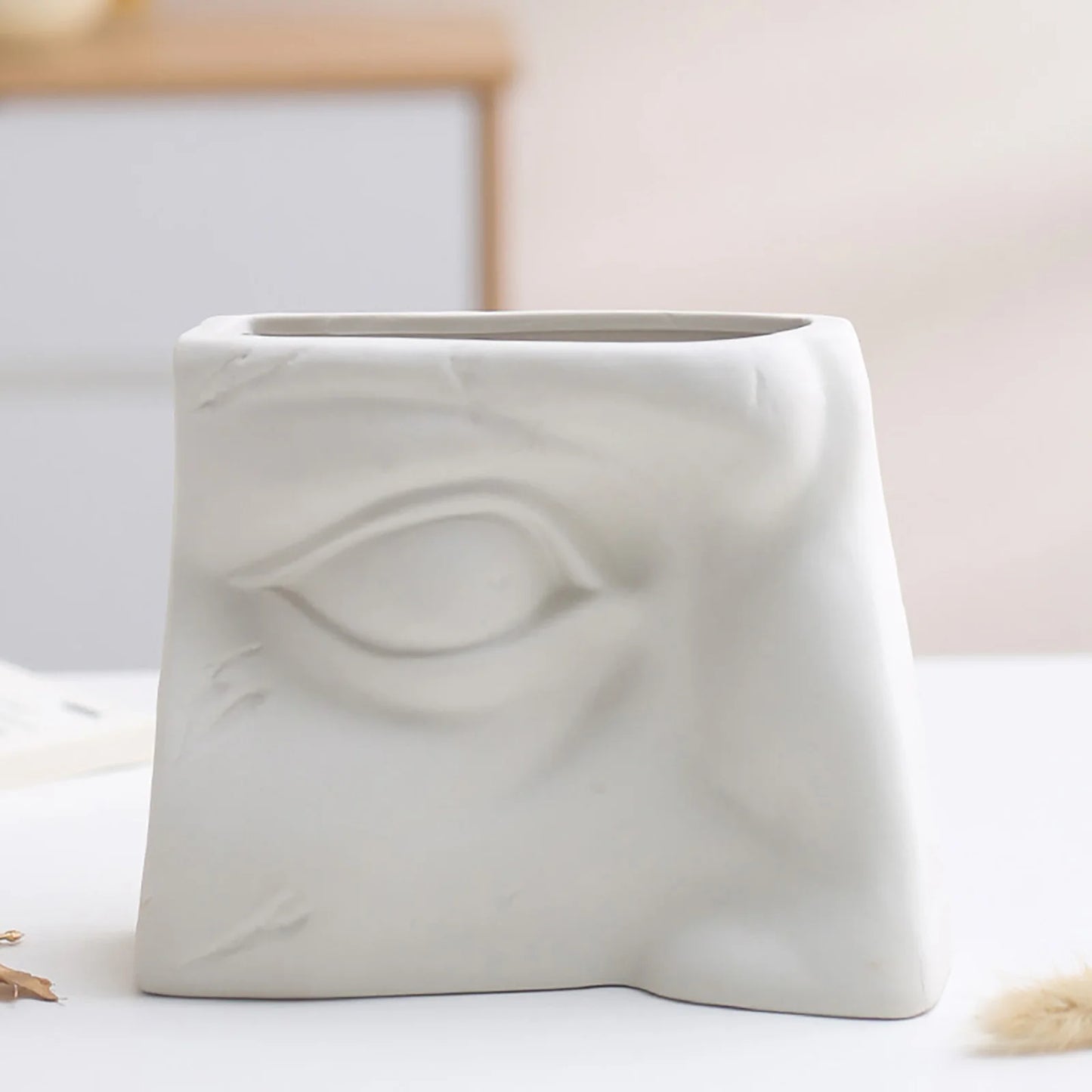 Face and Five Senses Hydroponic Flower Arrangement Glass Vase Plant Pot Wedding Decoration Vase With Flowers Decor Room Home