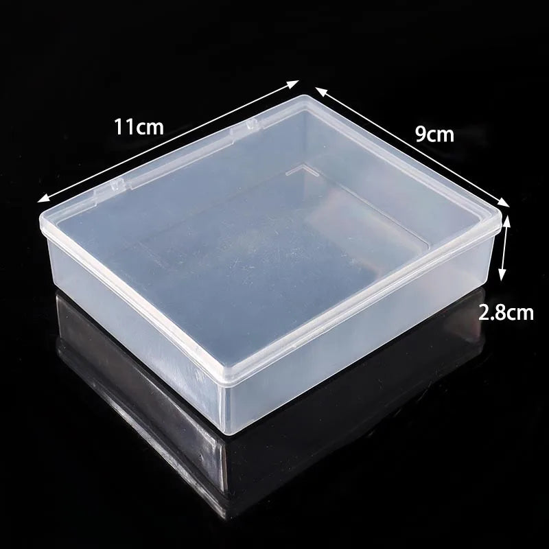 Plastik Schmuck Boxen Plastik Werkzeug Box Verstellbar Handwerk Organizer Lagerung Perlen Armband Schmuck Boxen Verpackung Großhandel