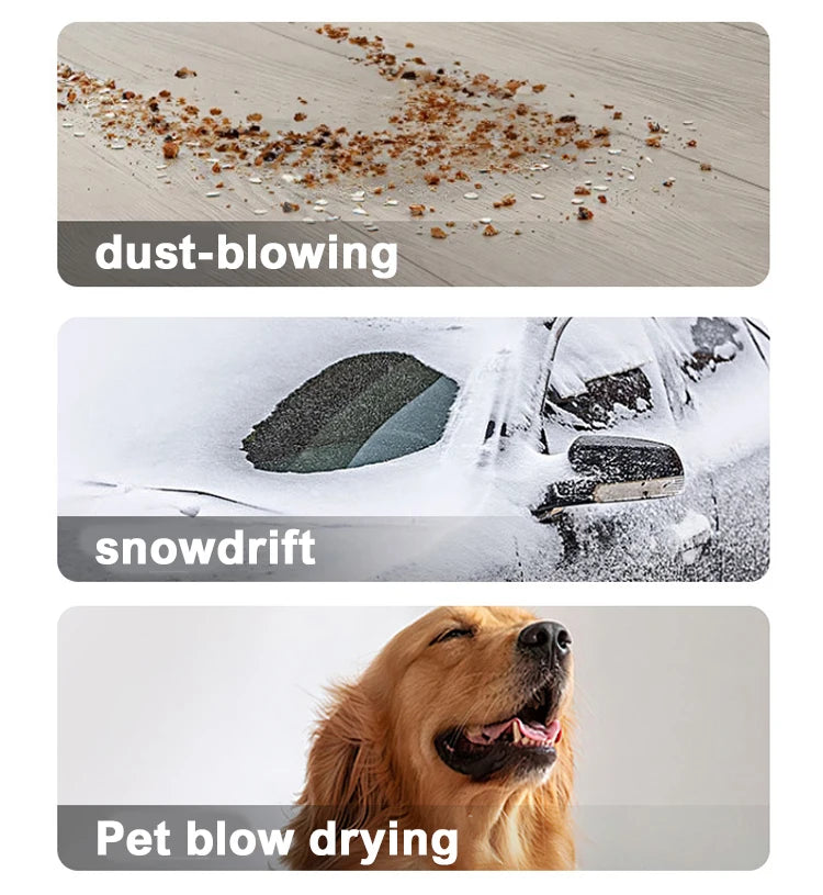 Luftgebläse 2025: 33000RPM Turbo-Jet Handheld - Multi-Brand Tools Collection