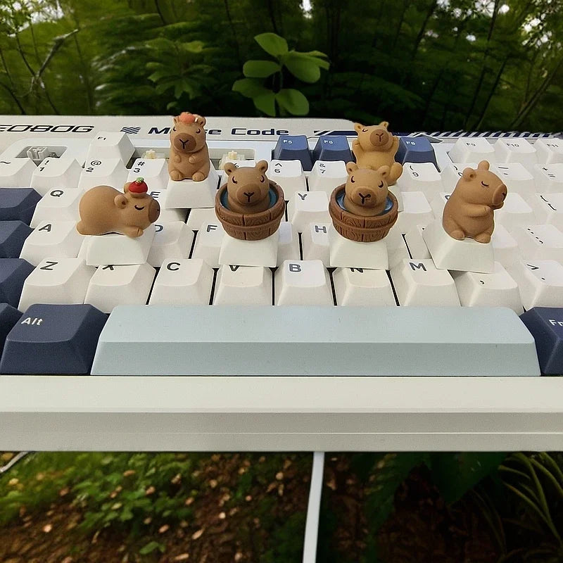 Capybara Süß Kawaii Tastenkappe - Kap.1, Leist.0W, Gr.MX