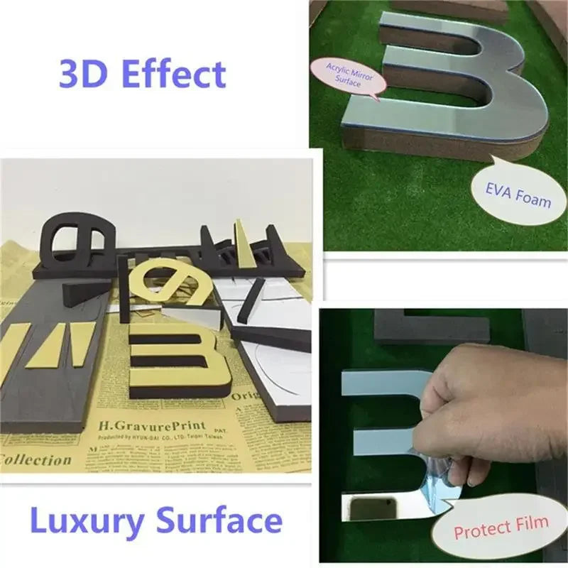DIY Wall Clock for Home Living Room 80-120cm Modern Style Frameless 3D Wall Clock Acrylic Mirror Stickers Hotel Room Decoration