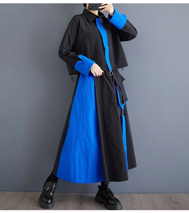 BigLargi ZweiTeile Oversized - Elastischer Bund MidCalf