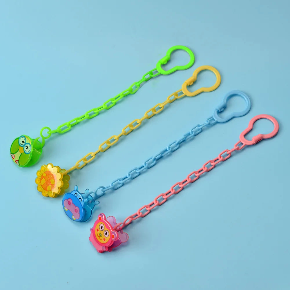 Etyakids Schnullerclip Cartoon Tiere - Clip 0-36 Monate 22cm
