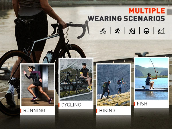 Fahrradbrille 2025: KAPVOE Polarised Cycling Glasses Outdoor Bicycle - UV400 Goggles 5 Interchangeable Lenses Unisex Sports Sunglasses Men Women Collection