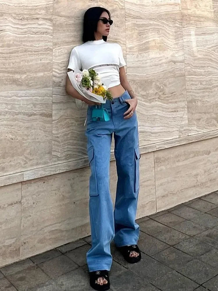 White T Shirts For Women Streetwear Letters Tshirt Hollow Out Crop Top Y2k Clothes Short Sleeve Ropa De Mujer Slim Fit Camisetas
