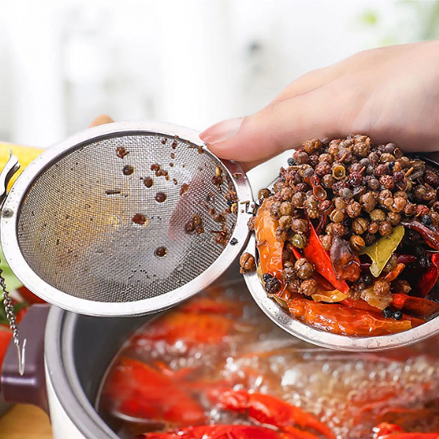 Tee-Sieb 2025: 8-20PCS Edelstahl Spice Tea Ball - Filter Strainer Infuser Sphere Kitchen Tools Collection